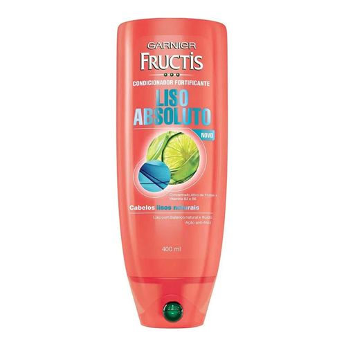 Condicionador Fructis Liso Absoluto 400ml