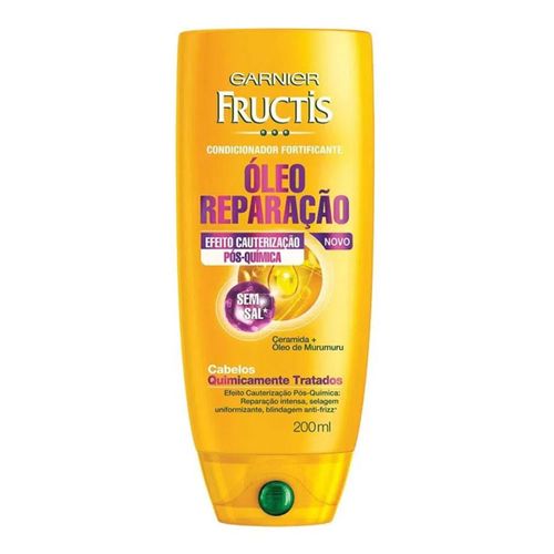 Condicionador Fructis Óleo Reparador Pós Química 200ml Condicionador Fructis Óleo Reparador Pós Química 200ml