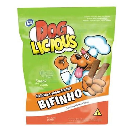 Petisco Dog Licious Bifinho de Frango 65gr