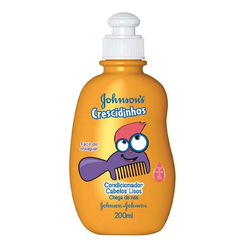 Condicionador Johnson's Crescidinhos Liso 200ml Condicionador Johnson's Crescidinhos Liso 200ml