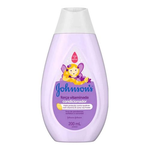 Condicionador Johnsons Baby Força Vitaminada 200ml Condicionador Johnsons Baby Força Vitaminada 200ml