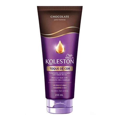 Condicionador Koleston Toque de Cor Chocolate 200ml Condicionador Koleston Toque de Cor Chocolate 200ml