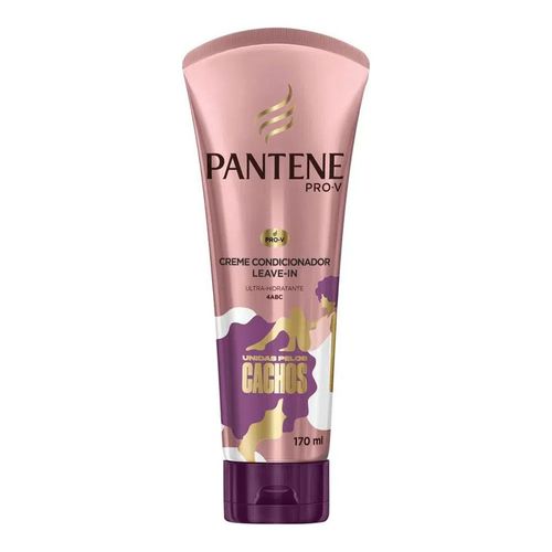 Condicionador Leave-In Pantene Unidas Unidas Pelos Cachos 170ml