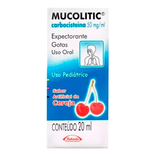 Mucolitic Pediátrico Gotas 50mg 20ml Mucolitic Pediátrico Gotas 50mg 20ml