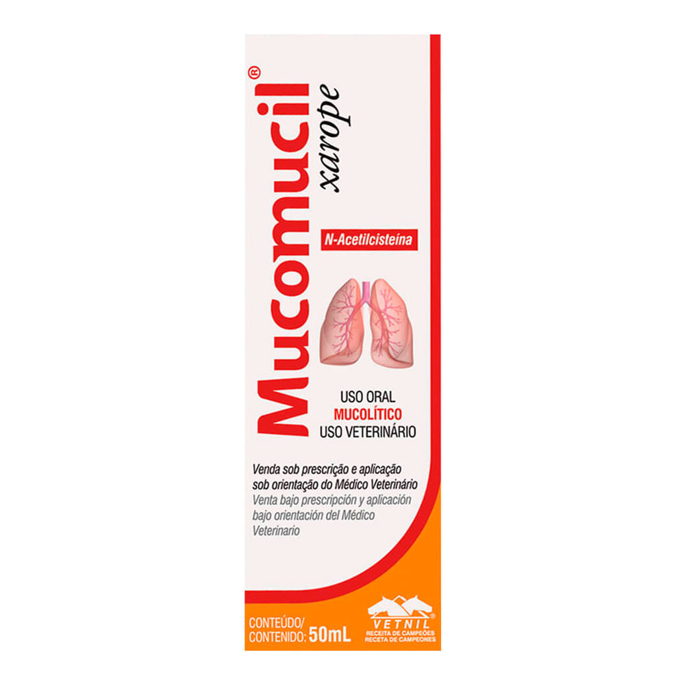 Mucomucil Xarope Vetnil - Drogaria Sao Paulo