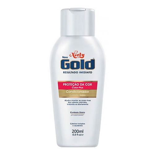 Condicionador Niely Gold Proteção da Cor 200ml Condicionador Niely Gold Proteção da Cor 200ml