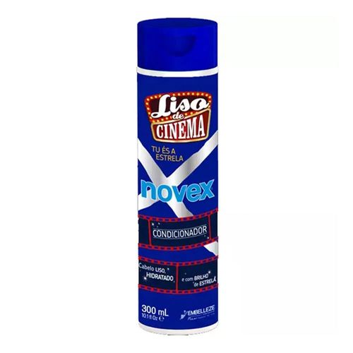 Condicionador Novex Liso De Cinema 300ml Condicionador Novex Liso De Cinema 300ml
