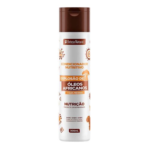 Condicionador Nutritivo Beleza Natural Explosão de Óleos Africanos 300ml Condicionador Nutritivo Beleza Natural Explosão de Óleos Africanos 300ml