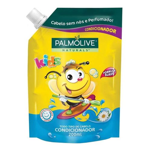 Condicionador Palmolive Naturals Kids Todo Tipo de Cabelo Refil 200ml