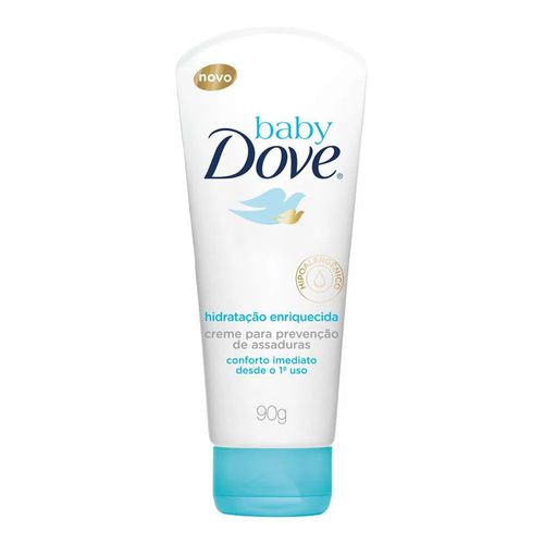 Creme para Prevenção de Assaduras Dove Baby Hidratação Enriquecida 90g