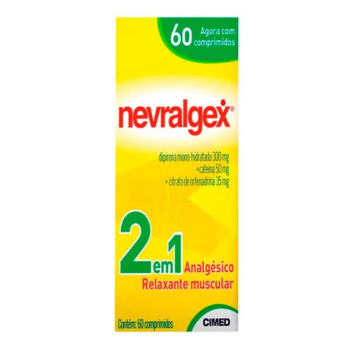 Nevralgex 300+50+35mg Cimed 60 Comprimidos Nevralgex 300+50+35mg Cimed 60 Comprimidos