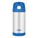 Garrafinha Térmica Funtainer 355 ml Azul e Inox Thermos Garrafinha Térmica Funtainer 355 ml Azul e Inox Thermos