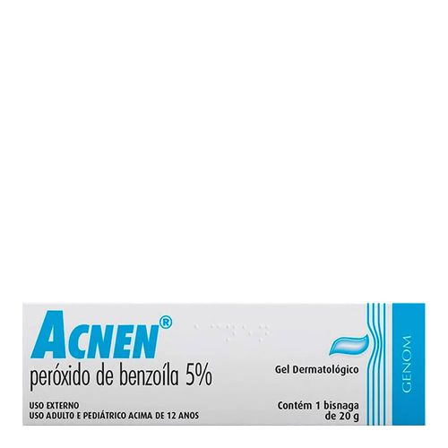 Acnen Genom Gel Facial Anti Acne 50mg 20g Acnen Genom Gel Facial Anti Acne 50mg 20g