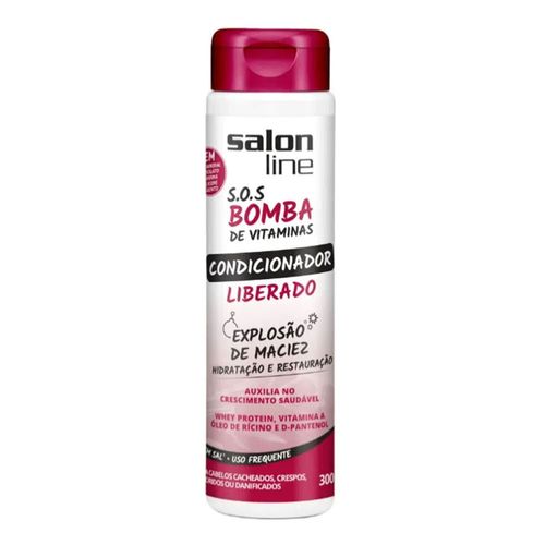 Condicionador Salon Line S.O.S Bomba de Vitaminas Liberado 300ml Condicionador Salon Line S.O.S Bomba de Vitaminas Liberado 300ml