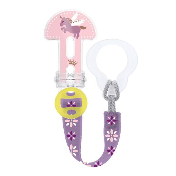 Prendedor de Chupeta MAM Clip It & Cover Girls