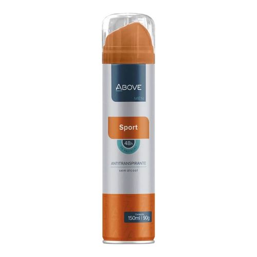 Desodorante Above Aerosol Men Sport 150ml Desodorante Above Aerosol Men Sport 150ml