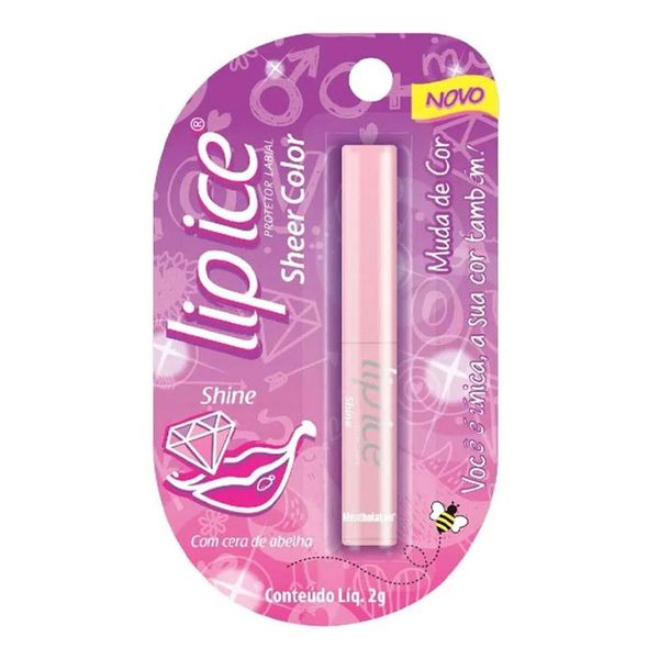 Protetor Labial Lip Ice Sheer Color Shine 2g