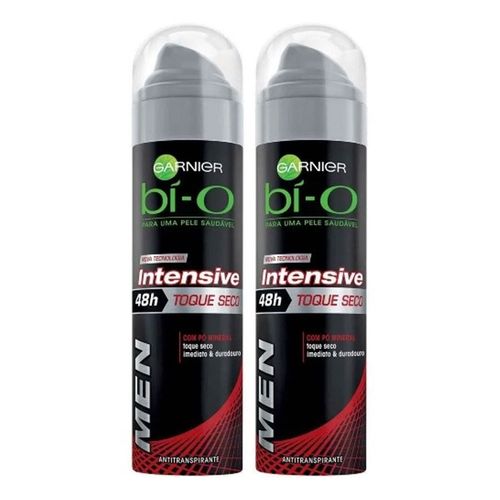 Desodorante Aerosol Bi-O Intensive Toque Seco 150ml 2 Unidades