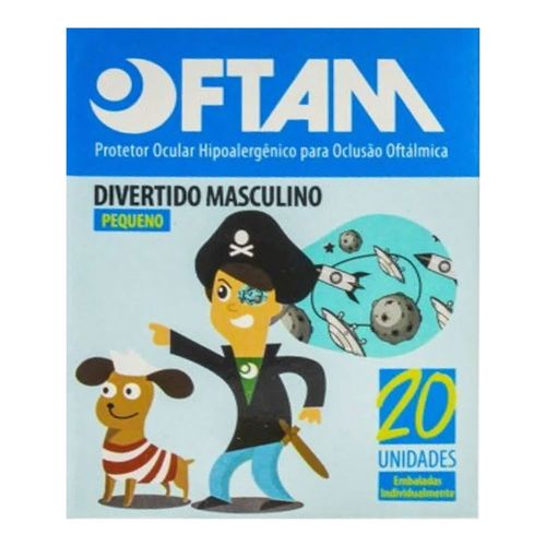 Protetor Ocular Oftam Divertido Azul Amp Protetor Ocular Oftam Divertido Azul Amp