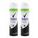 Desodorante Aerosol Comprimido Rexona Invisible Feminino 85ml 2 Unidades