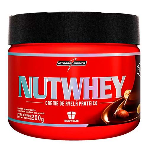 NutWhey Creme de Avelã Proteico 200g - Integralmédico NutWhey Creme de Avelã Proteico 200g - Integralmédico