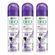 Desodorante Aerosol Feminino Bi-O IBWF 150ml 3 Unidades