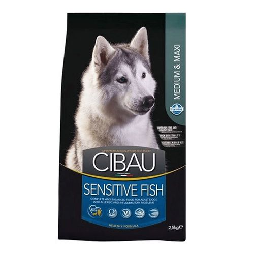 Ração Farmina Cibau Sensitive Fish Raças Médias e Grandes Ração Farmina Cibau Sensitive Fish Raças Médias e Grandes
