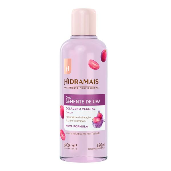 Óleo Corporal Hidramais Semente de Uva & Colágeno 120ml