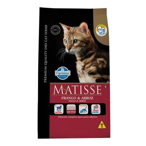 Ração Farmina Matisse Adulto Frango e Arroz Ração Farmina Matisse Adulto Frango e Arroz