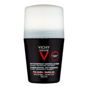 Desodorante Roll-On Vichy Antitranspirante Homme 72h 50ml