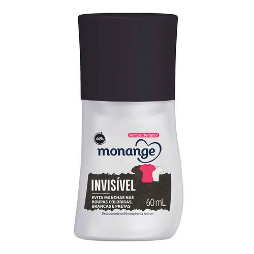 Desodorante Rollon Monange Invisivel 60ml Desodorante Rollon Monange Invisivel 60ml