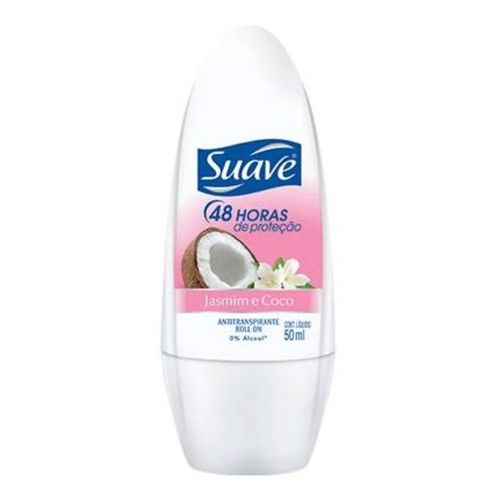 Desodorante Rollon Suave Coco e Jasmim 50ml Desodorante Rollon Suave Coco e Jasmim 50ml
