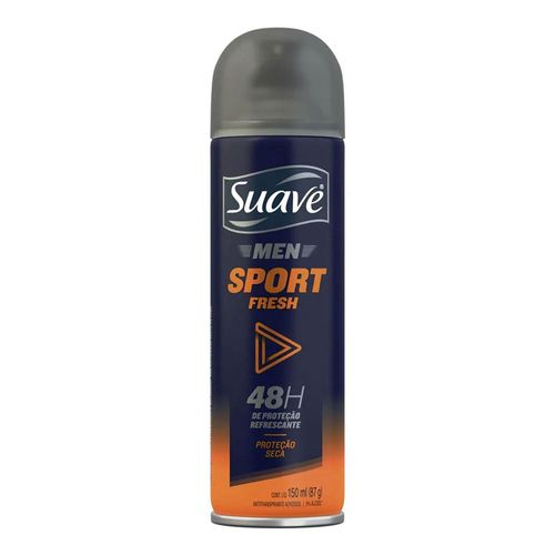 Desodorante Suave Aerosol Antitranspirante Sportfresh 150ml Desodorante Suave Aerosol Antitranspirante Sportfresh 150ml