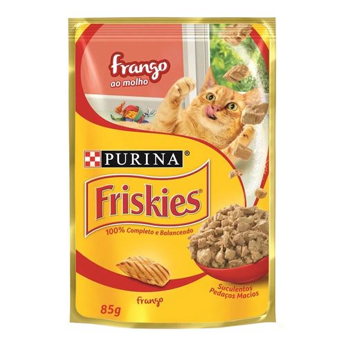 Ração Friskies Sachê Frango - 85g