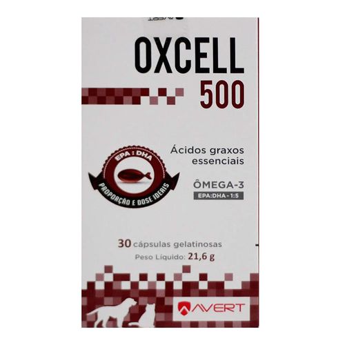 OXCELL 500mg - 30 Cápsulas gelatinosas OXCELL 500mg - 30 Cápsulas gelatinosas
