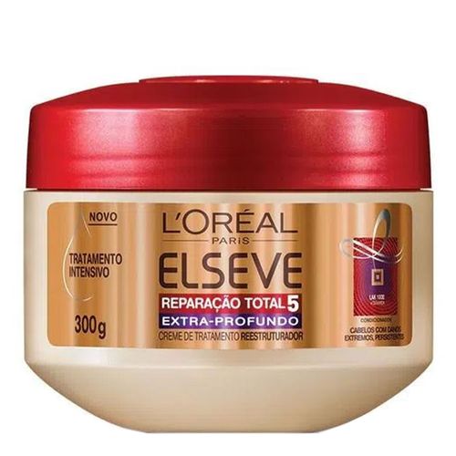 Creme Tratamento Elseve Reparação Total 5 Extra Profundo 30 Creme Tratamento Elseve Reparação Total 5 Extra Profundo 30