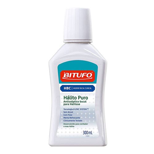 Enxaguante Bitufo Hálito Puro 300ml Enxaguante Bitufo Hálito Puro 300ml