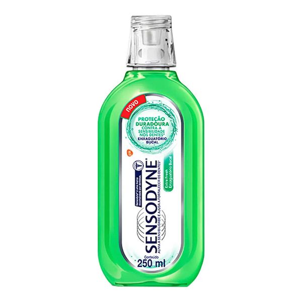 Sensodyne Extra Fresh Enxaguatório Bucal para Dentes Sensíveis com 250ml