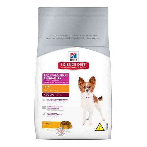 Ração Hill's Light Adulto Raças Pequenas Ração Hill's Light Adulto Raças Pequenas