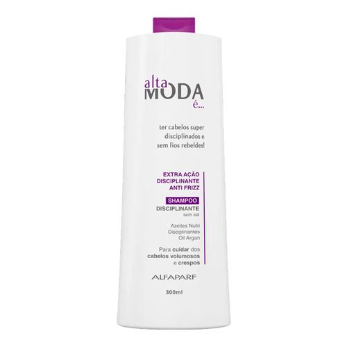 Shampoo Alta Moda Disciplinante 300ml Shampoo Alta Moda Disciplinante 300ml