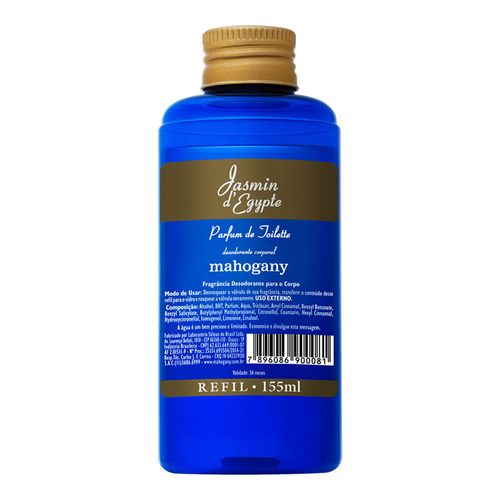 Fragrância Desodorante Refil Jasmin D'Egypte Mahogany 155ml Fragrância Desodorante Refil Jasmin D'Egypte Mahogany 155ml