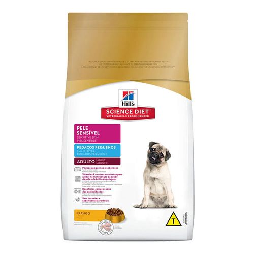 Ração Hill's Pele Sensível Adulto Pedaços Pequenos Ração Hill's Pele Sensível Adulto Pedaços Pequenos