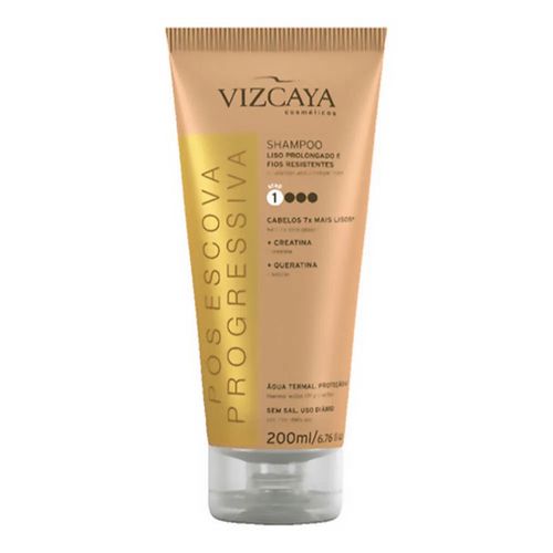 Shampoo Vizcaya Pós Progressiva 200ml Shampoo Vizcaya Pós Progressiva 200ml