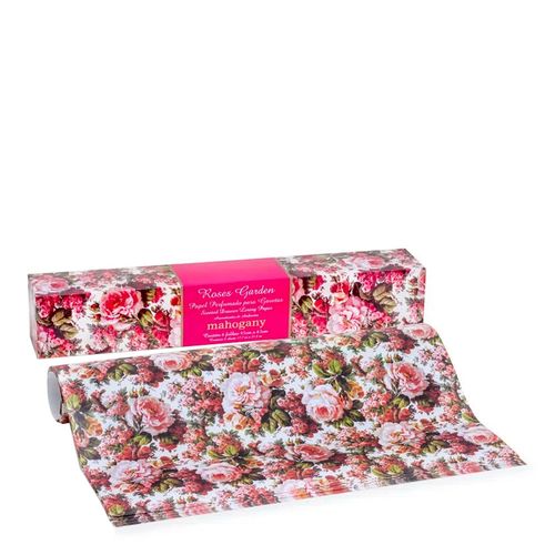 Papel Perfumado para Gavetas Roses Garden - Caixa com 6 Folhas