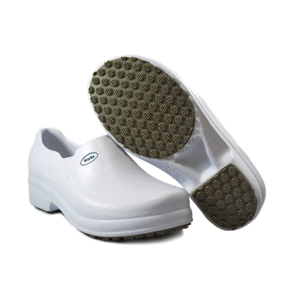 Sapato Profissional Babuch BB65 Branco Soft Works - Drogaria Sao Paulo