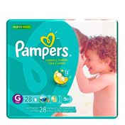 Fralda Descartável Pampers Total Confort Max G 28 Unidades