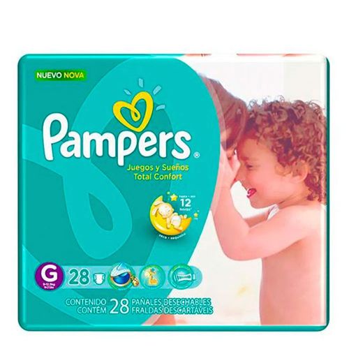 Fralda Descartável Pampers Total Confort Max G 28 Unidades Fralda Descartável Pampers Total Confort Max G 28 Unidades