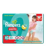 Fralda Descartável Pampers Pants Mega XG 30 Unidades