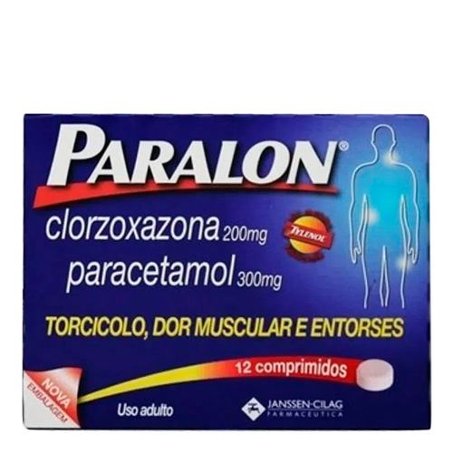 Paralon 300mg Johnson's 12 Comprimidos Paralon 300mg Johnson's 12 Comprimidos