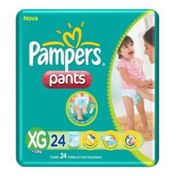 Fralda Descartável Pampers Pants XG 24 Unidades